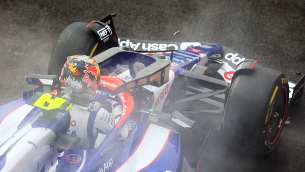 角田裕毅、クラッシュ:2024年F1メキシコシティGP