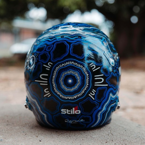バルテリ・ボッタスのヘルメット：2023年F1オーストラリアGP仕様（Stilo（スティーロ）製ヘルメット）