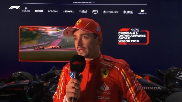 シャルル・ルクレール、2位:2024年F1カタールGP