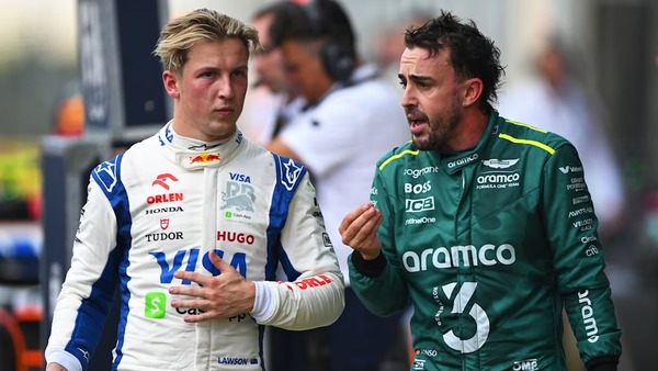 ローソンとアロンソ:2024年F1アメリカGP