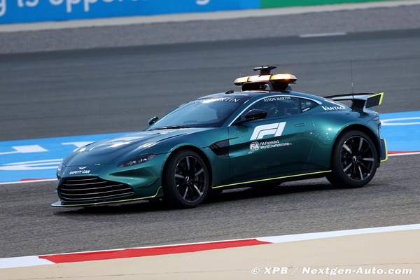 アストンマーティンのセーフティカー:2021年F1バーレーンGP