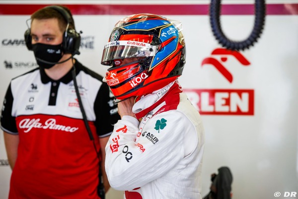 キミ・ライコネン（アルファロメオ）2021年F1ヘルメット