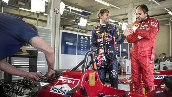 ベッテルは以前からF1の歴史を愛していた:ゲルハルト・ベルガーとセバスチャン・ベッテル