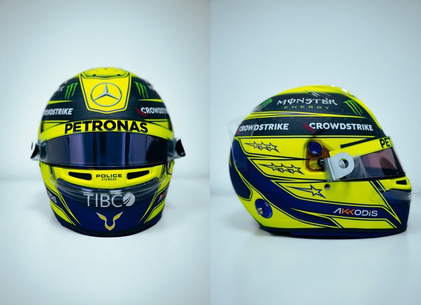 ルイス・ハミルトン 2022年F1ヘルメット