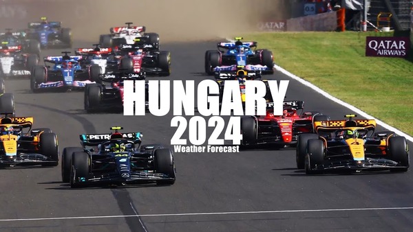 2024年F1ハンガリーGPの天気予報