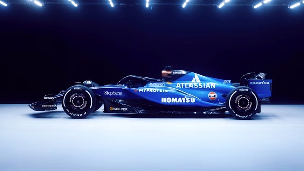 ウィリアムズの2025年F1マシンカラーリング