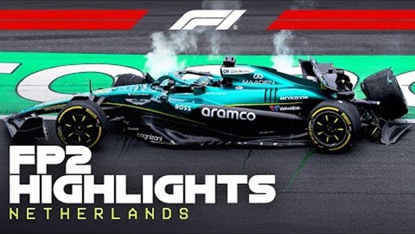 2025年F1オランドGP フリー走行2回目ハイライト