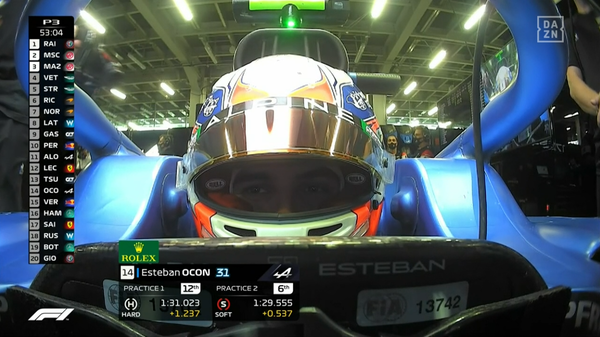 エステバン・オコン（アルピーヌ）<br>
2021年F1GP 4