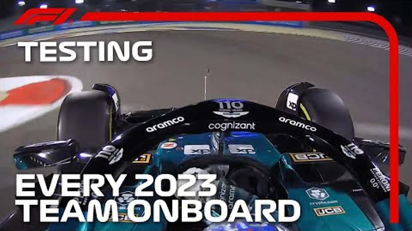 全チームの車載カメラ映像 | 2023年F1プレシーズンテスト