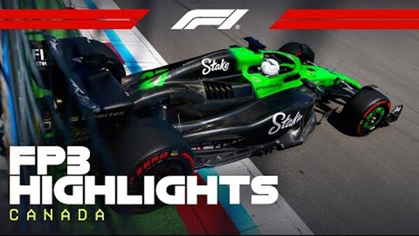 2025年F1カナダGP フリー走行3回目ハイライト