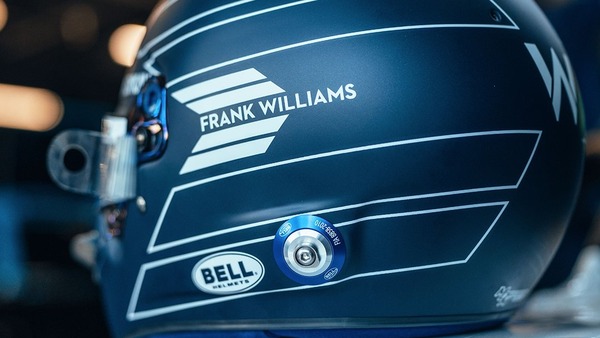 ジョージ・ラッセル（ウィリアムズ）2021年F1サウジアラビアGP用のヘルメット