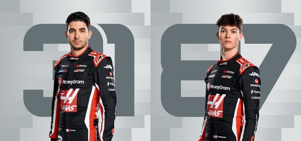 エステバン・オコンとオリバー・ベアマンの2026年F1レーシングスーツ