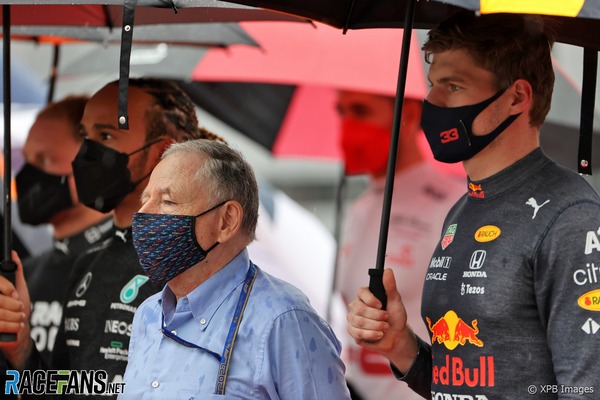 ルイス・ハミルトン、ジャン・トッド、マックス・フェルスタッペン:2021年F1GP