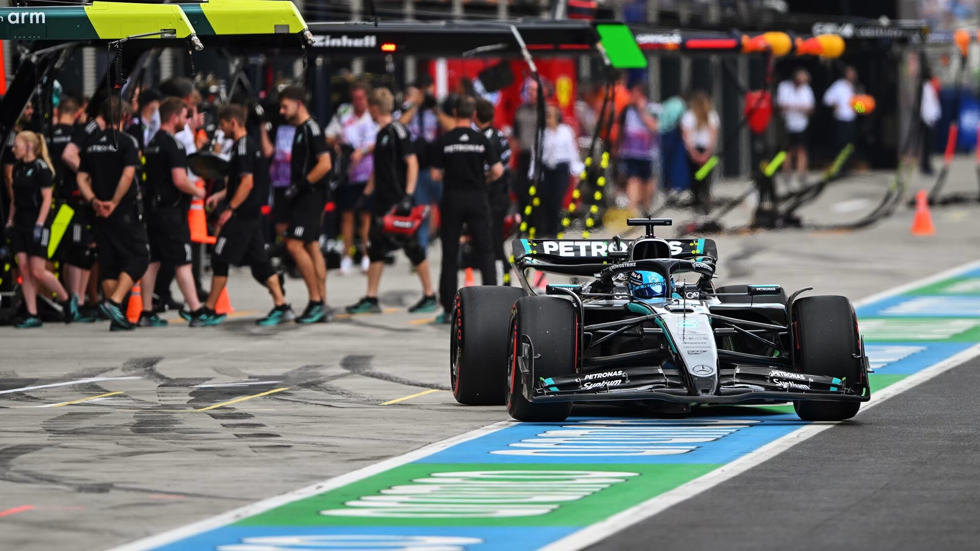 F1 応援のぼり ジョージラッセルA 2025 F-1日本GP ドライバー応援のぼり ジョージ・ラッセル