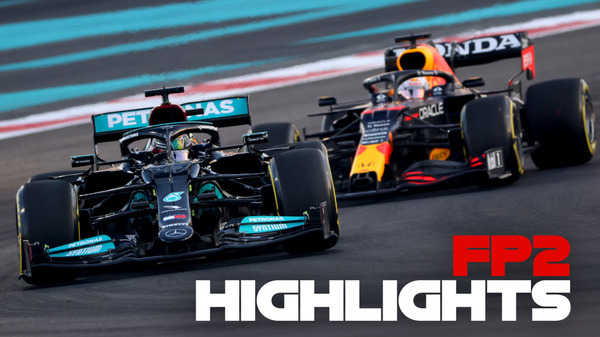 2021年F1アブダビGP フリー走行2回目ハイライト