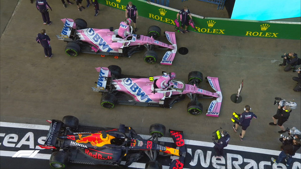 パルクフェルメに2台のピンクのマシン：2020年F1トルコGP予選