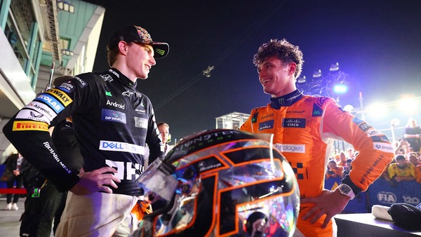 オスカー・ピアストリ、ランド・ノリス(マクラーレン):2024年F1シンガポールGP