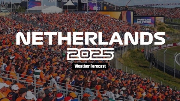 2025年F1オランダGPの天気予報