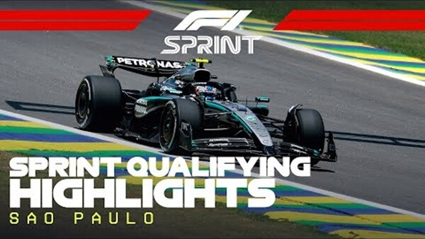 2025年F1サンパウロGP スプリント予選ハイライト