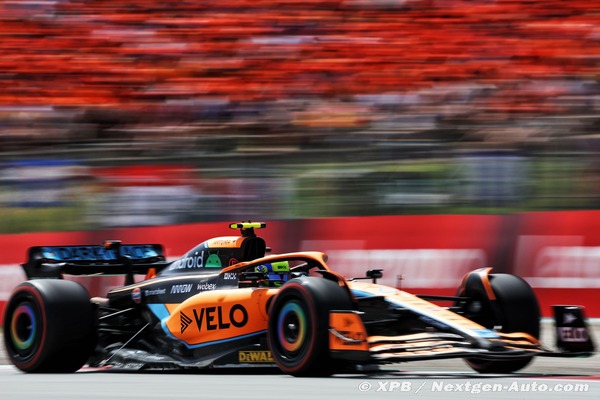 ランド・ノリス(マクラーレン):2022年F1スペインGP