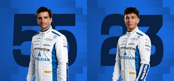 アレックス・アルボンとカルロス・サインツの2026年F1レーシングスーツ