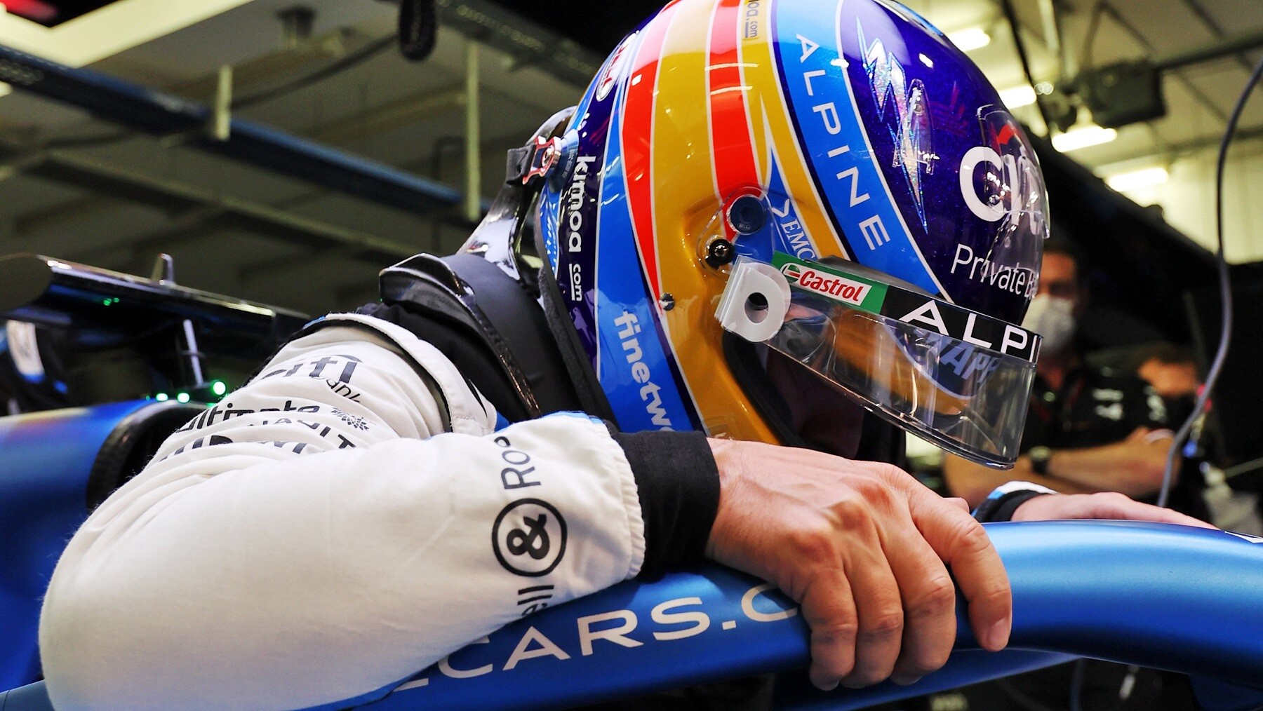 フェルナンド・アロンソ 2021年F1ヘルメット写真 : F1通信jp フェルナンド・アロンソ 2021年F1ヘルメット写真 : F1通信jp
