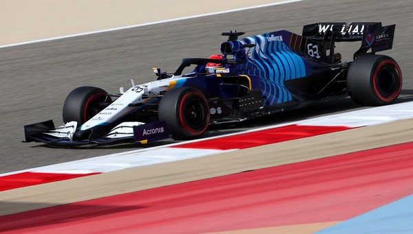 ジョージ・ラッセル（ウィリアムズ）2021年F1ヘルメット
