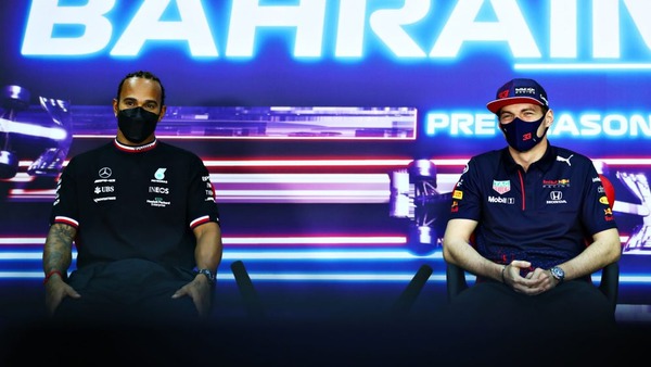 ルイス・ハミルトン(メルセデス)、マックス・フェルスタッペン(レッドブル・ホンダ)
