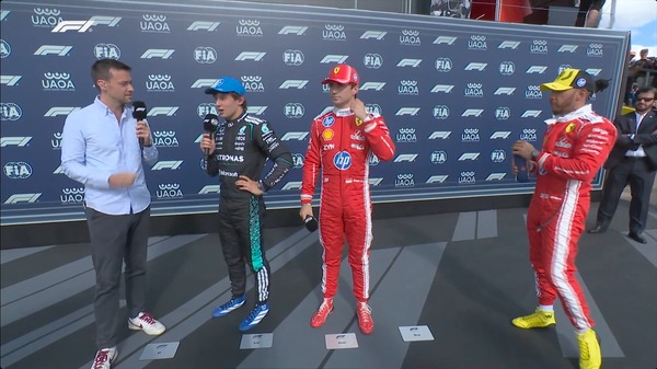 キミ・アントネッリ、シャルル・ルクレール、ルイス・ハミルトン、ジョリオン・パーマー：2026年F1イギリスGP