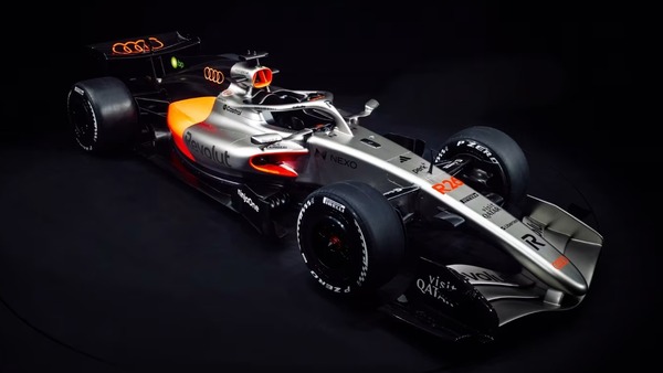 アウディの2026年F1マシンカラーリング