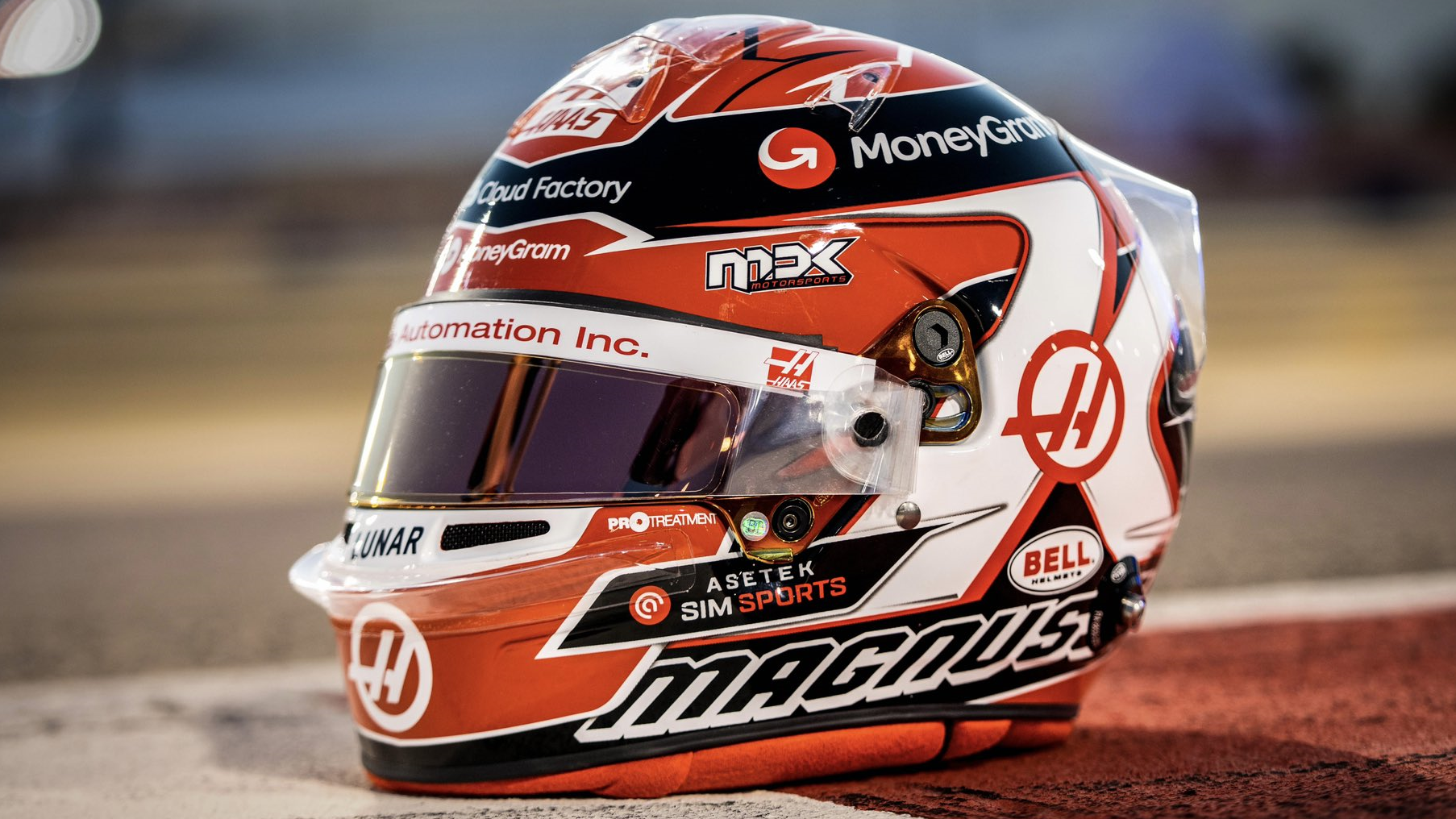 ケビン・マグヌッセン 2023年F1ヘルメット写真 : F1通信jp ケビン・マグヌッセン 2023年F1ヘルメット写真 : F1通信jp