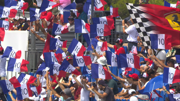 ガスリーのファン:2022年F1フランスGP