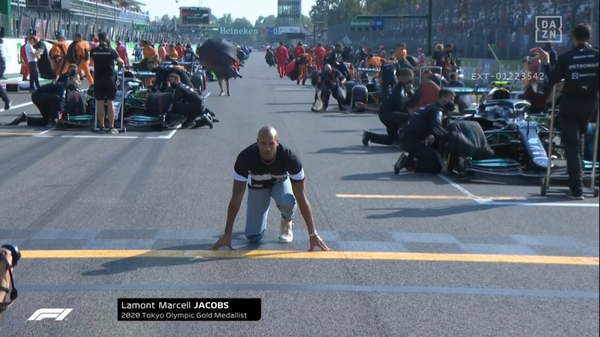 マルセル・ジェイコブス（イタリア）東京五輪100m優勝者