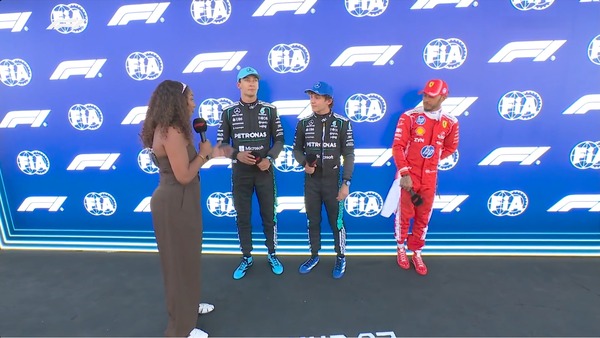 ジョージ・ラッセル、キミ・アントネッリ、ルイス・ハミルト、ナオミ・シフ：2026年F1バルセロナ・カタロニアGP