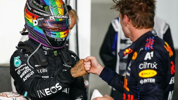 ルイス・ハミルトンとマックス・フェルスタッペン:2021年F1カタールGP