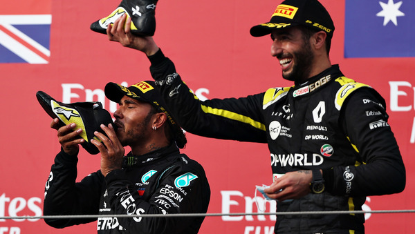 ダニエル・リチャルド、ルイス・ハミルトンを誘って一緒にシューイ！：2020年F1エミリア・ロマーニャGP