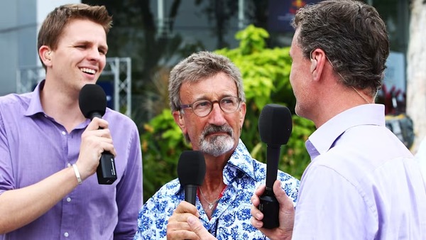 チーム売却後、ジョーダンはBBCのF1チームの人気メンバーとなった