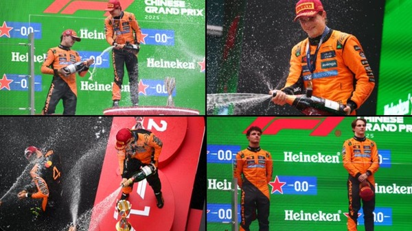 ピアストリ、ノリス、ラッセル:2025年F1中国GP