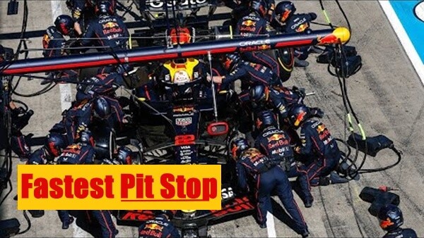 2025年F1イギリスGP最速ピットストップはレッドブル（角田裕毅）