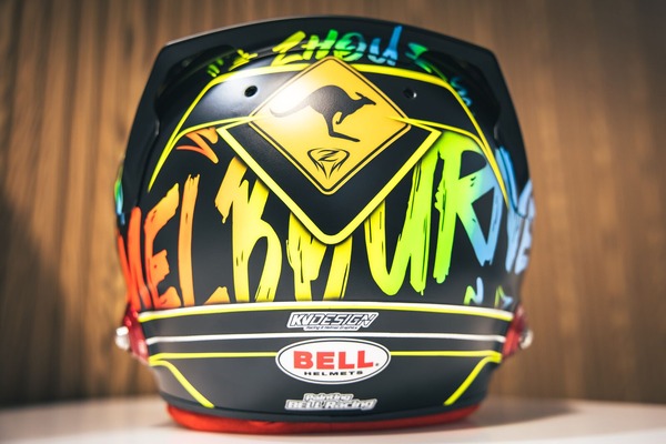 周冠宇のヘルメット：2023年F1オーストラリアGP仕様