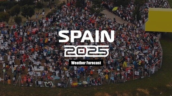 2025年F1スペインGPの天気予報