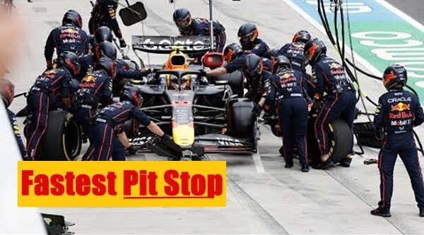 2025年F1シンガポールGP 最速ピットストップはレッドブル（角田裕毅）