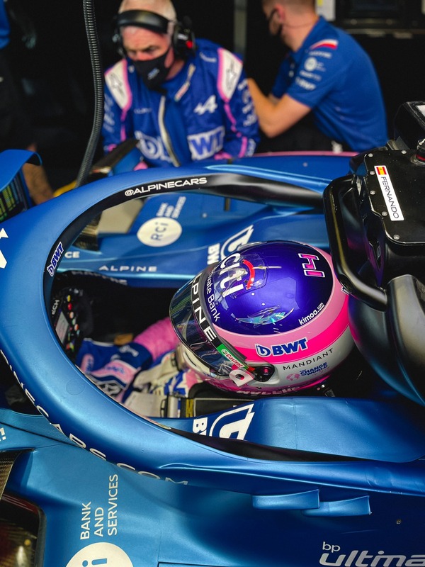 フェルナンド・アロンソ 2022年F1ヘルメット