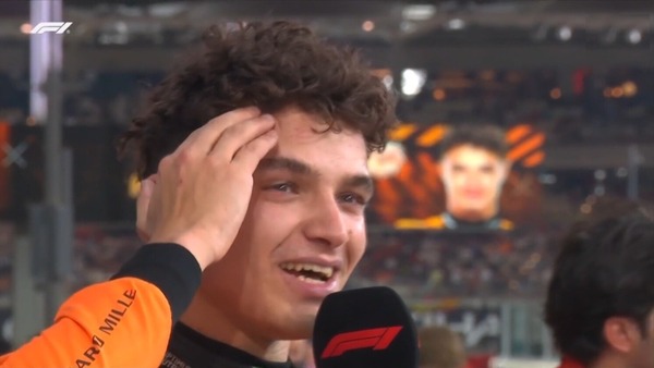 ランド・ノリス、優勝インタビュー:2024年アブダビGP