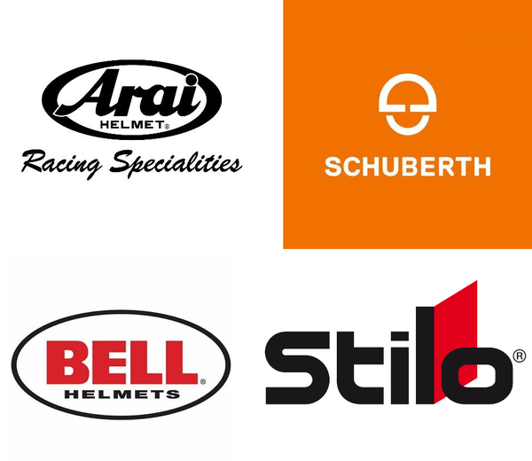 F1のヘルメット会社名:アライ、シューベルト、BELL、Stilo