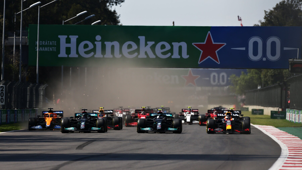 2021年F1メキシコGP スタート