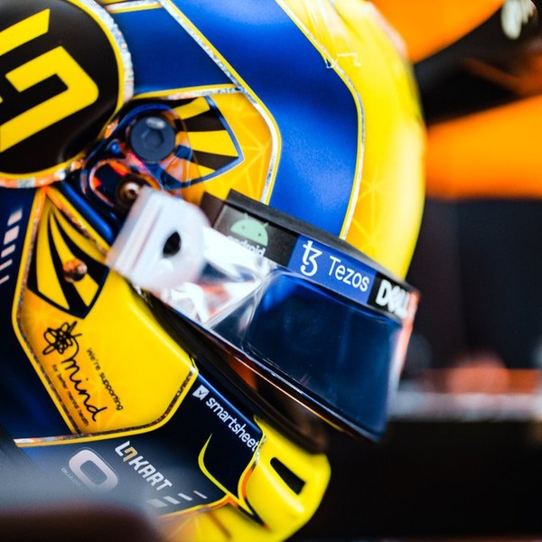ランド・ノリス 2022年F1ヘルメット