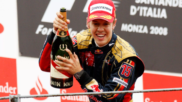 セバスチャン・ベッテル(トロ・ロッソ)F1初優勝:2008年F1イタリアGP