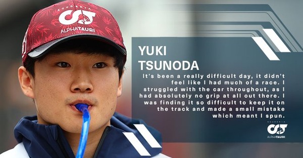 角田裕毅(アルファタウリ):2022年F1ハンガリーGP