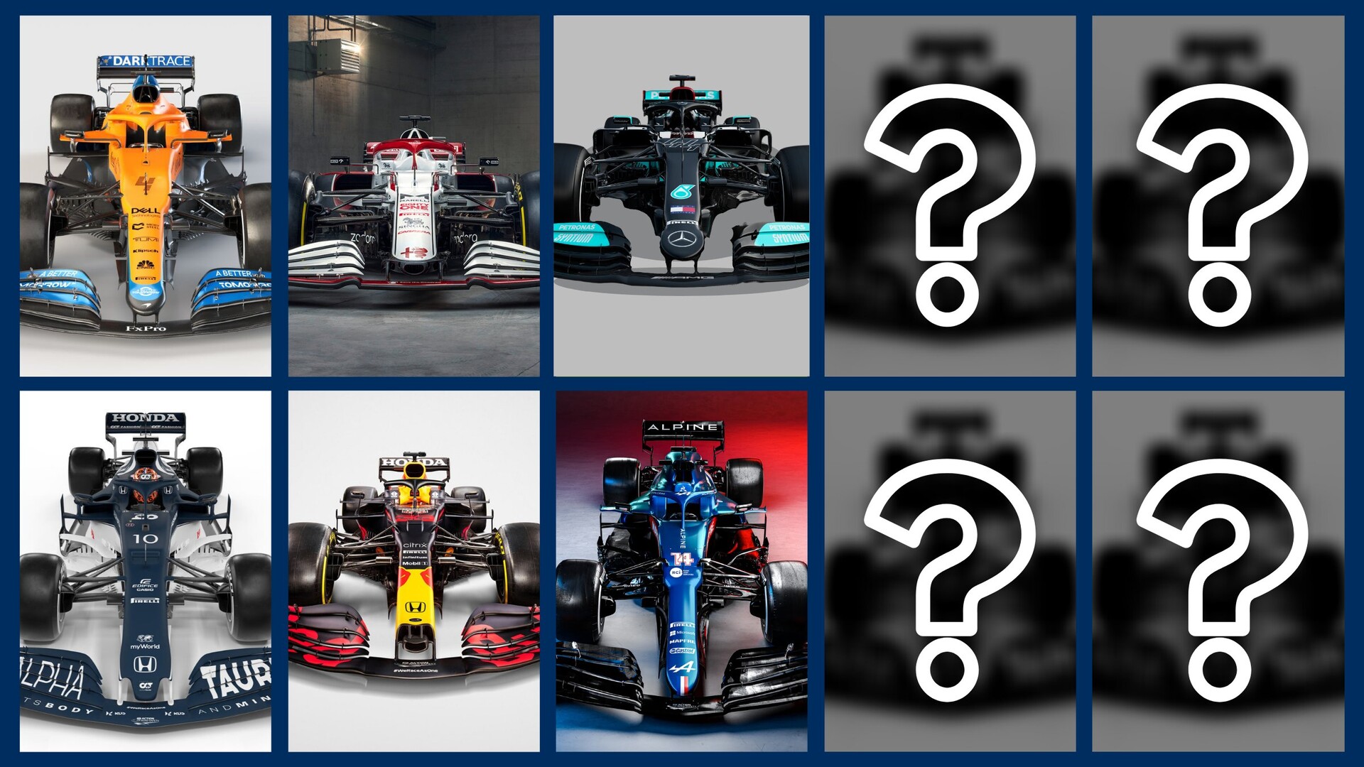 21年と年のf1マシン比較画像 6チーム F1通信jp 21年と年のf1マシン比較画像 6チーム F1通信jp
